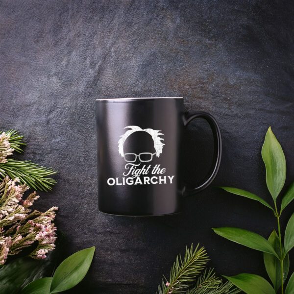 Bernie AOC 2028 Fight Oligarchy Bernie Sanders President Mug