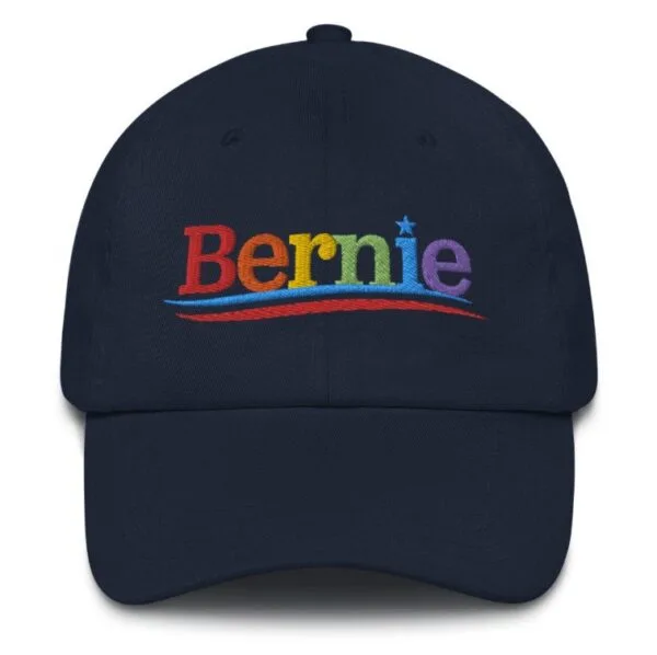 Bernie Gay Pride Rainbow Dad Hat
