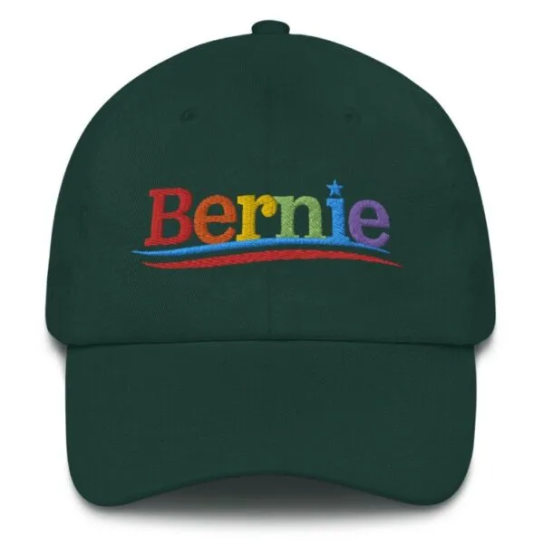 Bernie Gay Pride Rainbow Dad Hat