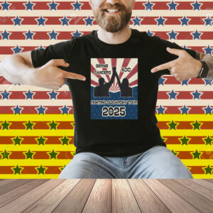 Bernie Sanders AOC Fighting Oligarchy Tour 2025 Shirt