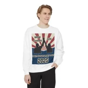 Bernie Sanders AOC Fighting Oligarchy Tour Activist Sweatshirts