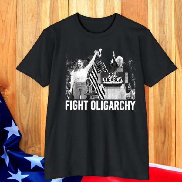 Bernie Sanders ,Fight Oligarchy Tour T-Shirt