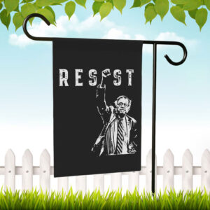 Bernie Sanders Resist Garden Flag
