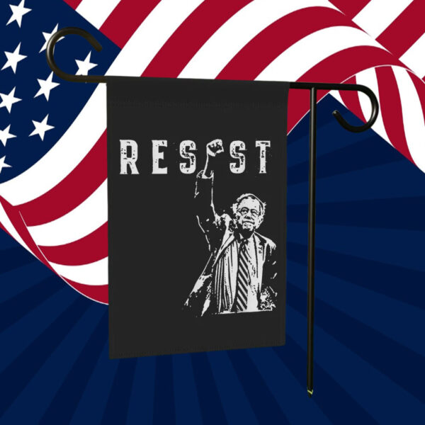 Bernie Sanders Resist Garden Flag