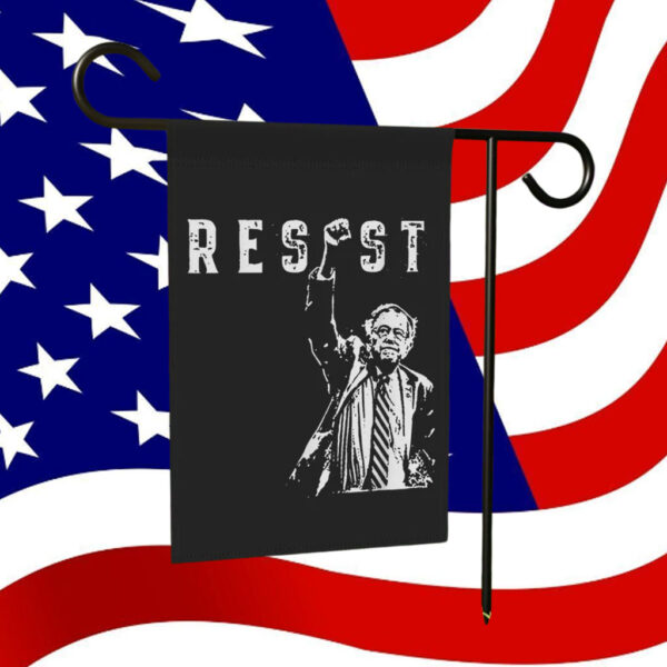 Bernie Sanders Resist Garden Flag