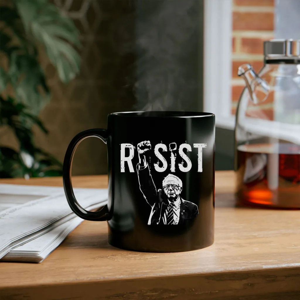 Bernie Sanders Resist Mug