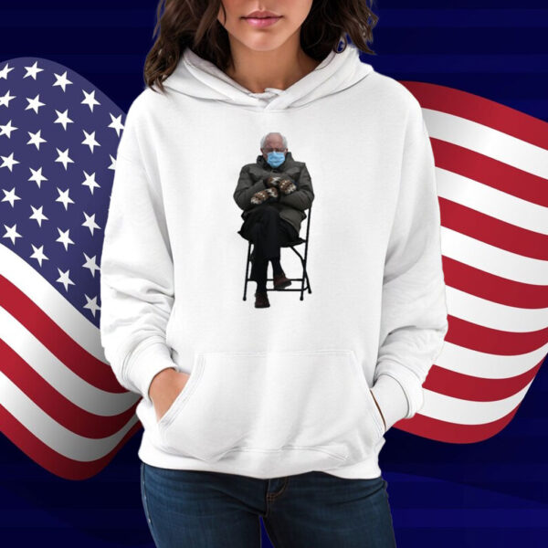 Bernie Sanders Sitting Meme Inauguration Funny Viral Shirt