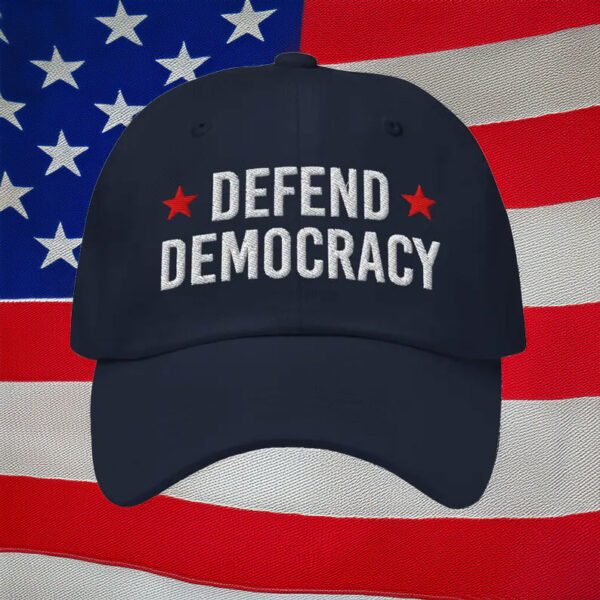 Defend Democracy Baseball Hat