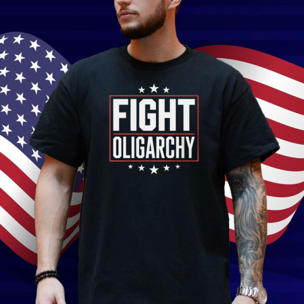 Fight Oligarchy 2025 Bernie Sanders AOC Fighting Shirt