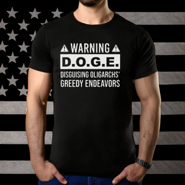 Fight Oligarchy Anti Oligarchs Resist Stop D.O.G.E T-Shirt