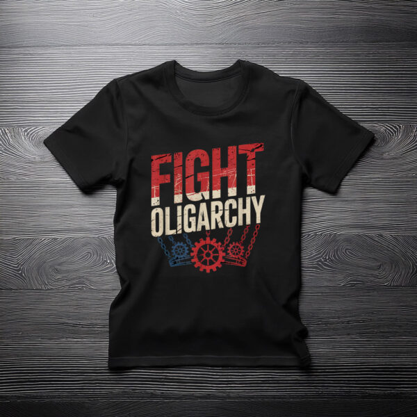 Fight Oligarchy Bernie Sanders AOC T-Shirt