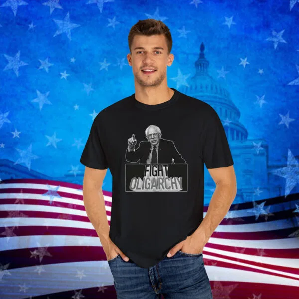 Fight Oligarchy - Bernie Sanders T-Shirt