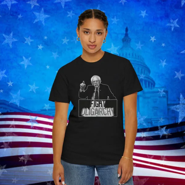 Fight Oligarchy - Bernie Sanders T-Shirt
