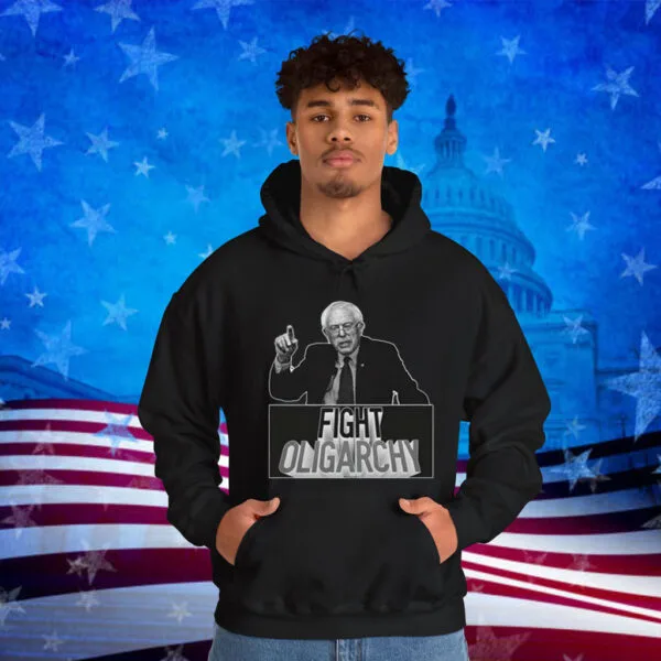 Fight Oligarchy - Bernie Sanders T-Shirt