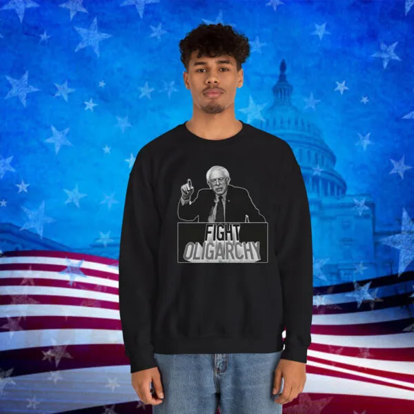 Fight Oligarchy - Bernie Sanders T-Shirt