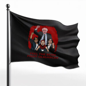 Fight Oligarchy Feel The Bern Flag