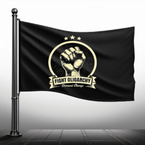Fight Oligarchy Flag