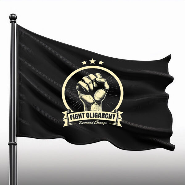 Fight Oligarchy Flag