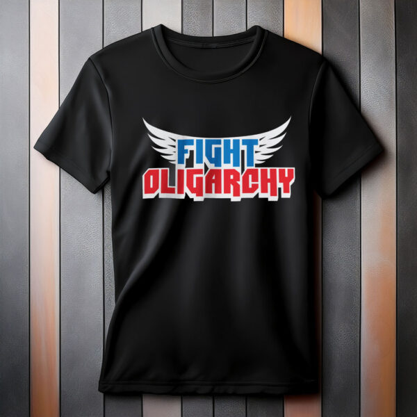 Fight Oligarchy Heavy Cotton Shirt