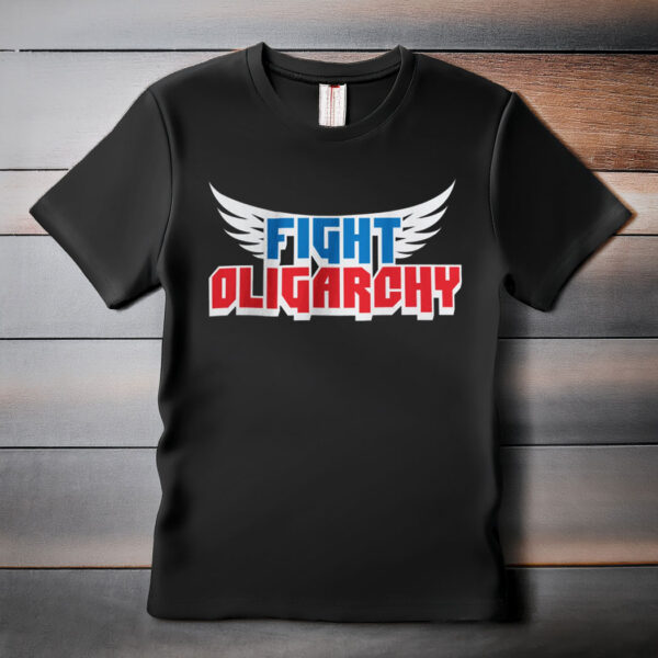 Fight Oligarchy Heavy Cotton Shirt
