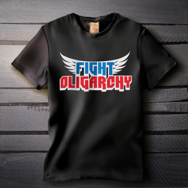 Fight Oligarchy Heavy Cotton Shirt