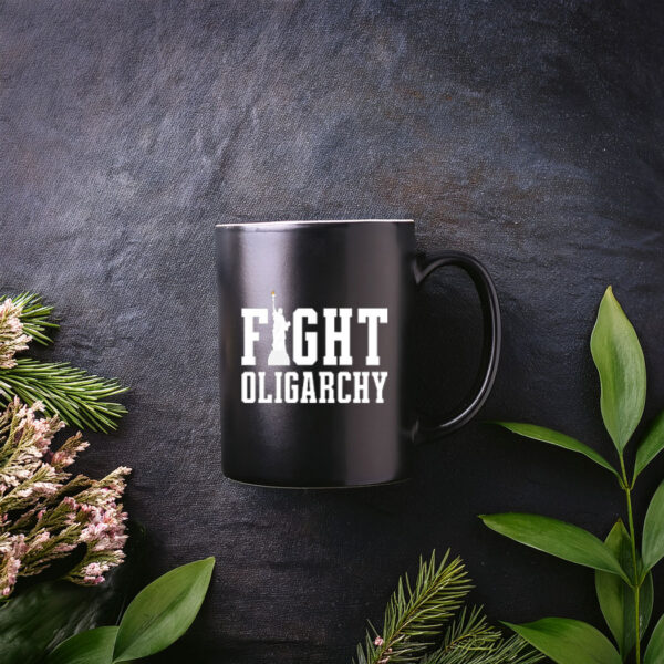 Fight Oligarchy Protest And Resist With Bernie Sanders Mug