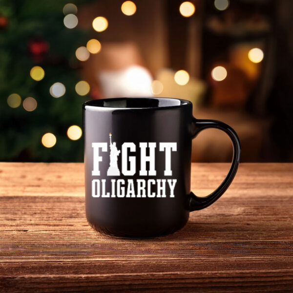 Fight Oligarchy Protest And Resist With Bernie Sanders Mug