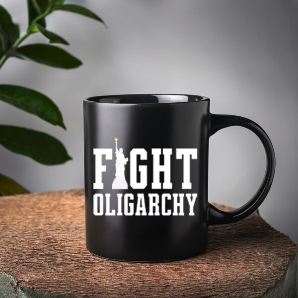 Fight Oligarchy Protest And Resist With Bernie Sanders Mug