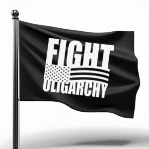 Fight Oligarchy USA Flag