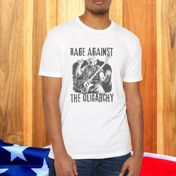 Rage Against Oligarchy Bernie Sanders Fight Protest Resist Vintage Shirt