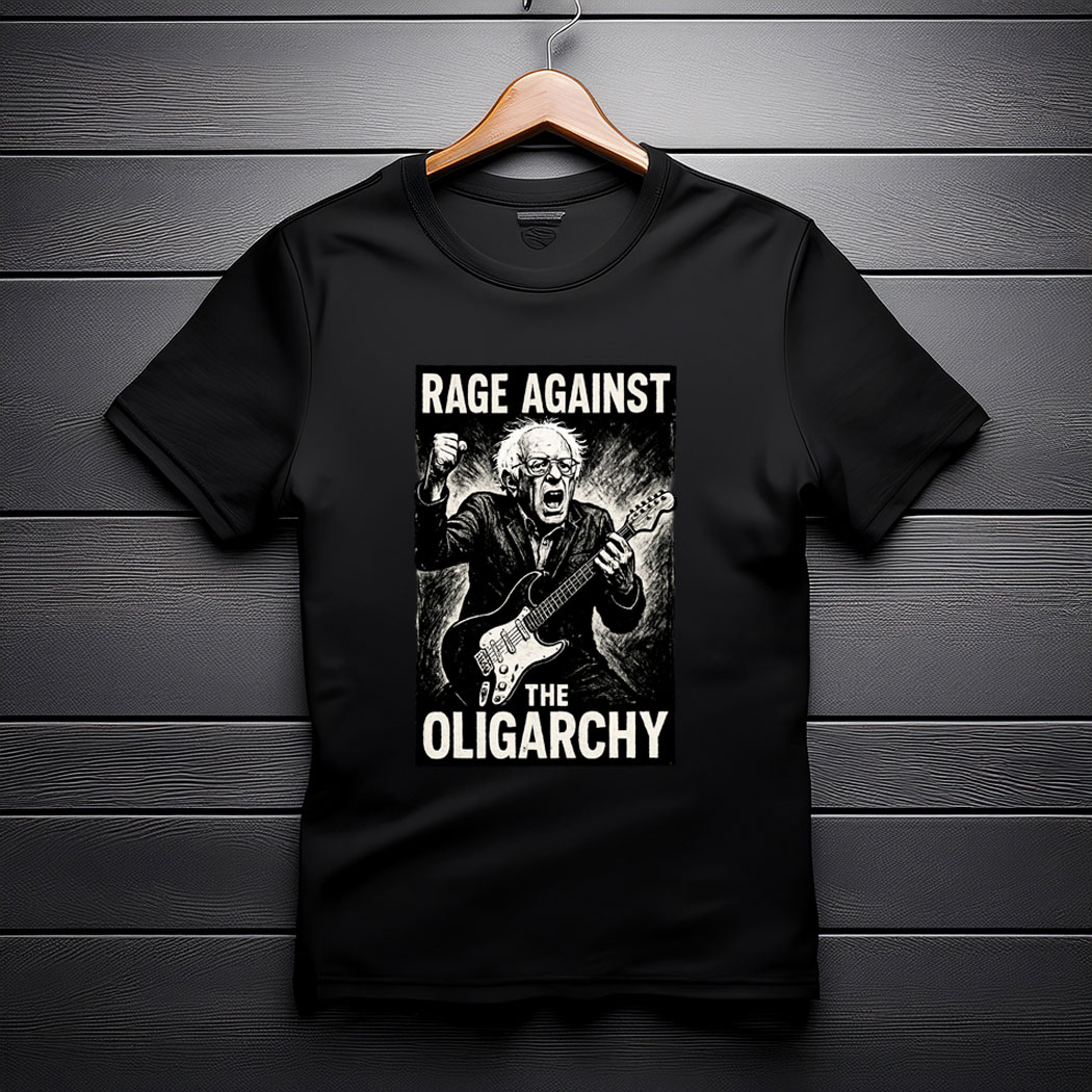 Rage Against Oligarchy Bernie Sanders Fight Shirt
