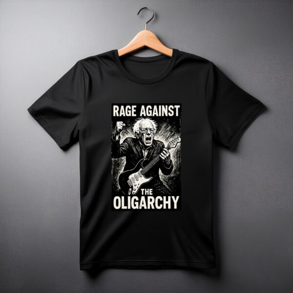 Rage Against Oligarchy Bernie Sanders Fight Shirt