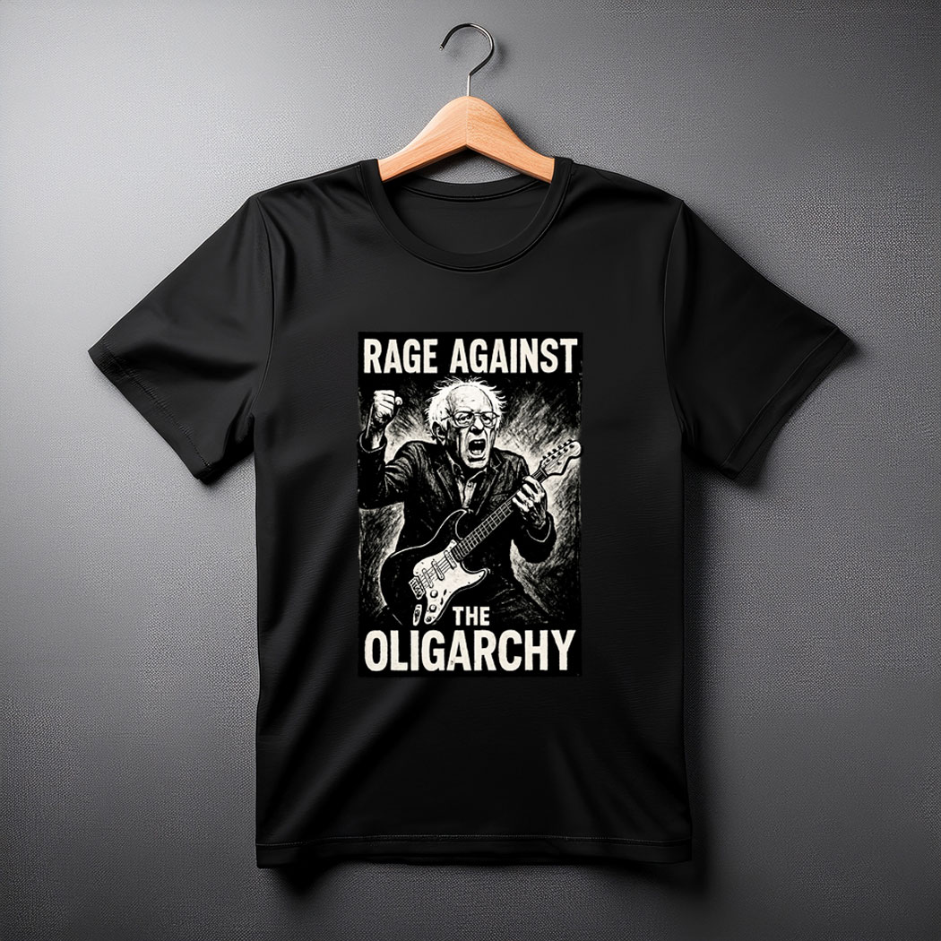 Rage Against Oligarchy Bernie Sanders Fight Shirt