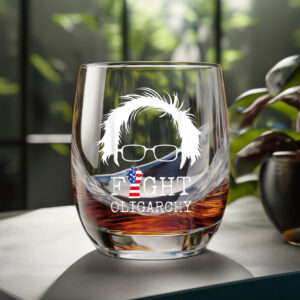 Sanders And Aoc Freedom Us Anti Trump Glass