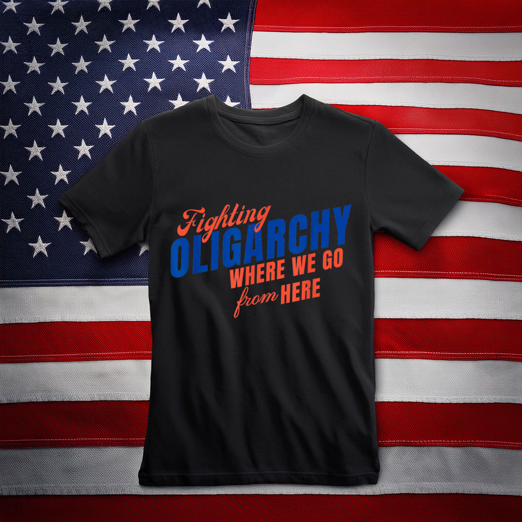 Stop the Coup 2025 Hands Off Democracy Fighting Oligarchy Tee Shirt