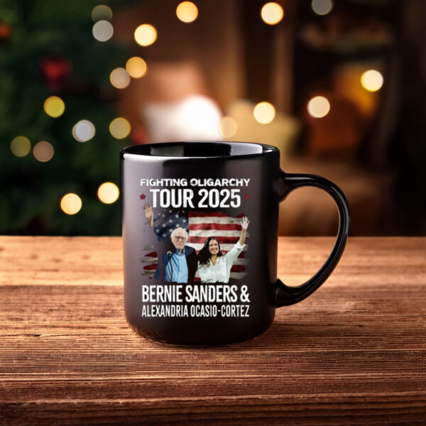 The Fight Oligarchy Tour 2025 Mug