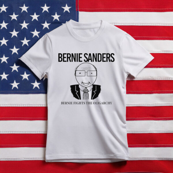 Bernie Fights the Oligarchy Unisex T-Shirt