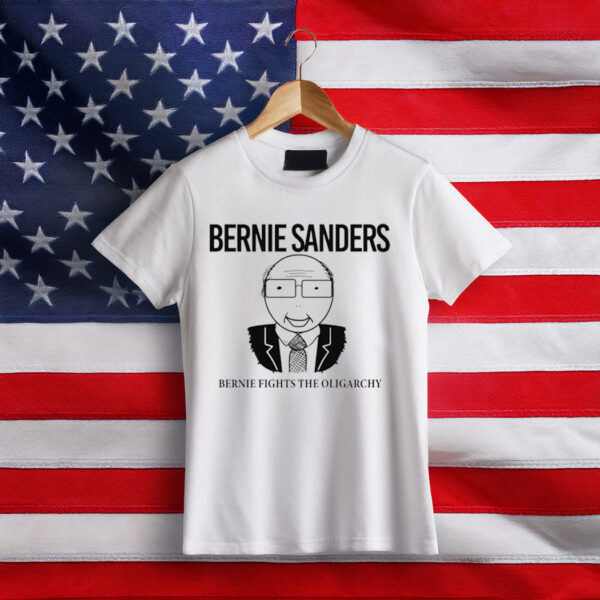 Bernie Fights the Oligarchy Unisex T-Shirt