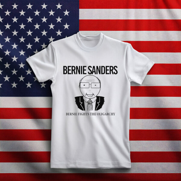 Bernie Fights the Oligarchy Unisex T-Shirt