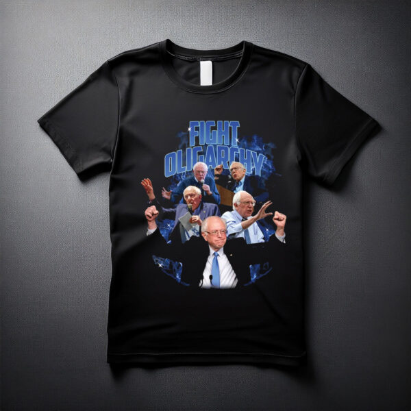 Fight Oligarchy Bernie Sanders Shirt, Progressive Activist Tee