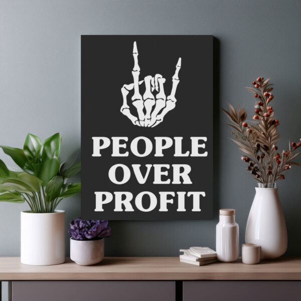 People Over Profit A Democratic Socialist Activist Poster